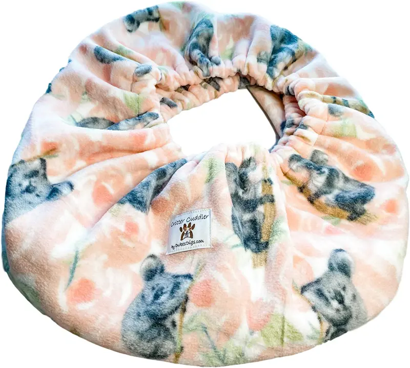 Critter Cuddler - Anillo terapéutico de juguete interactivo antiansiedad para perros y gatos pequeños, fabricado en Estados Unidos, talla única