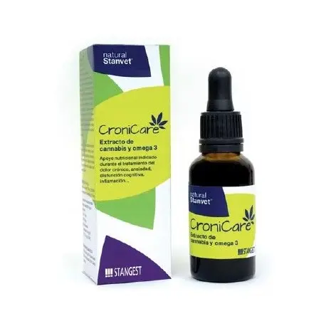 CroniCare 30 ml | Aceite de Cáñamo y Omega 3 para Perros y Gatos