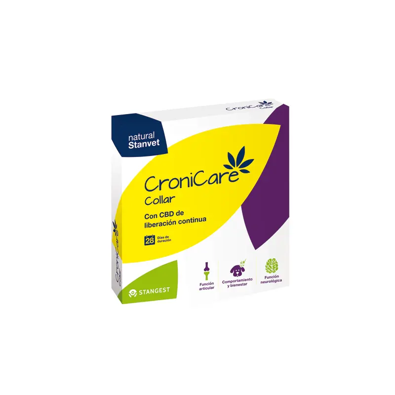 CroniCare Collar 60 cm – Collar con Mentól Natural para Perros y Gatos
