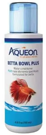 Cuenco acondicionador de agua y declorador, Aqueon Betta