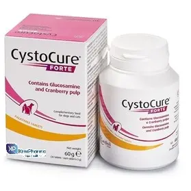 Cystocure Forte 30 Comprimidos – Suplemento Urinario para Perros y Gatos | Kimipharma