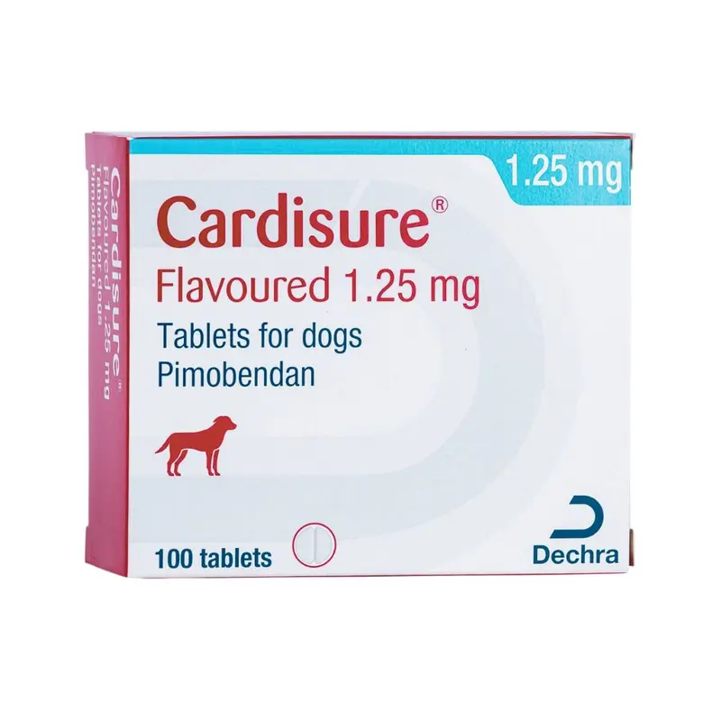 Dechra Cardisure Flavoured 1.25Mg 100Tab