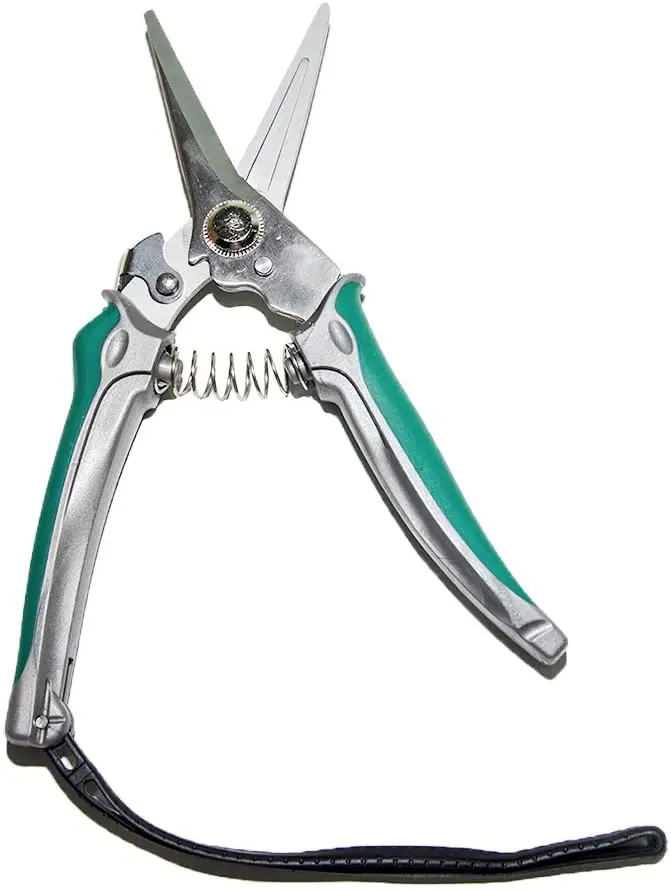 deeall cabra y pezuña recortador Floral para setos con twin-blade, 8-Inch