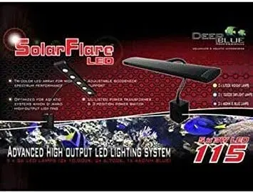 Deep Blue Solar Flare EX 24" Advanced LED Aquarium Hood
