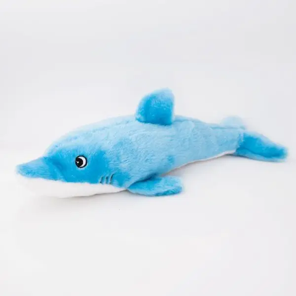 Delfín de Peluche con Sonido al Agitar - Jigglerz Dolphin