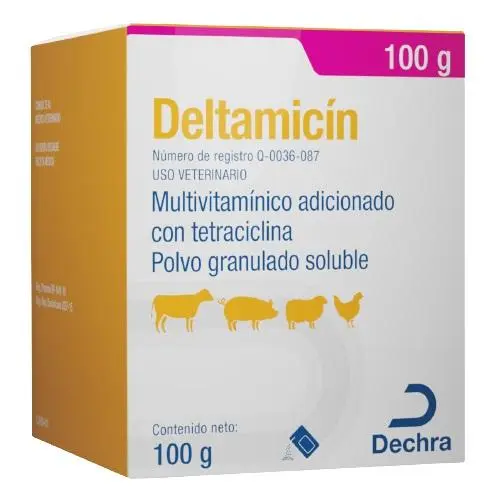Deltamicin Envases con 100 g