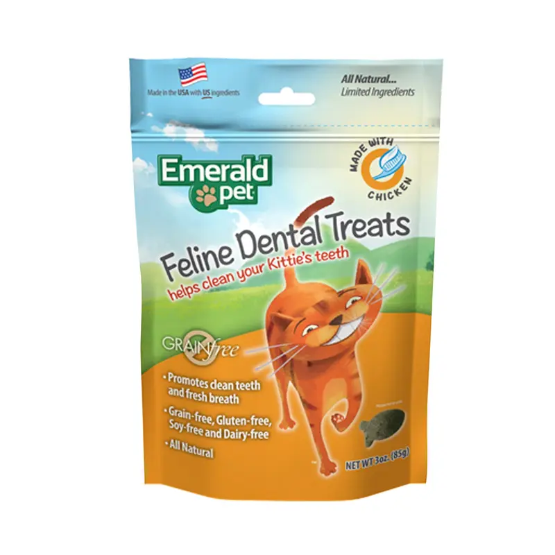 Dental Pollo Esmerald Pet Cat Snack