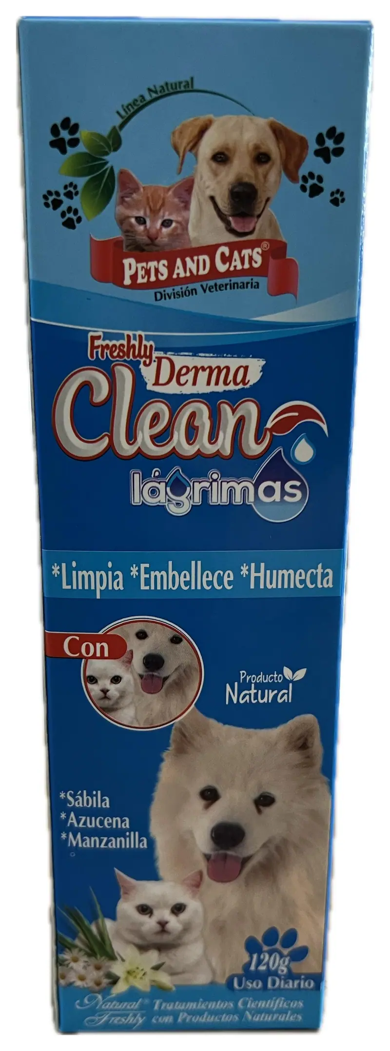 DERMA CLEAN LAGRIMAS X 120 GR