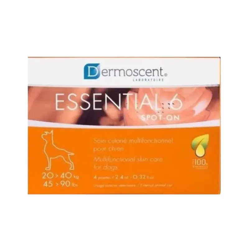 Dermoscent Essential 6 Spot 20-40Kg 4 Pip