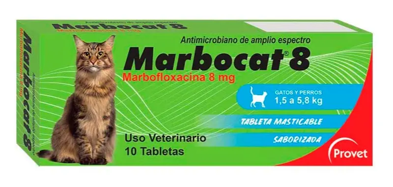 Desparasitante Para Gato Marbocat X 10 Tabletas