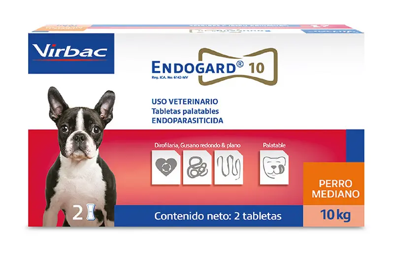 Desparasitante Para Perro Endogard 10