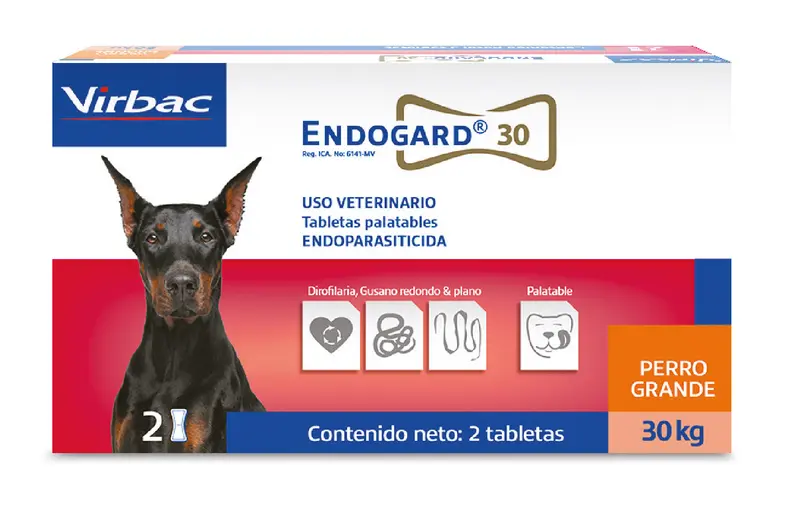 Desparasitante Para Perro Endogard 30
