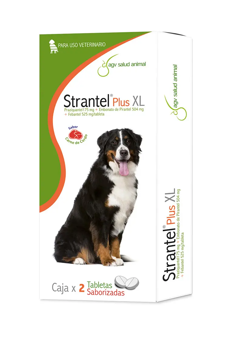 Desparasitante Para Perro Strantel Plus Xl