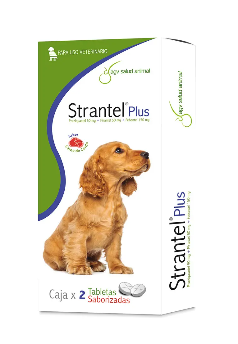 Desparasitante Para Perro Strantel Plus