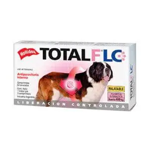 Desparasitante Para Perros Grandes Total Flc 3 Tab