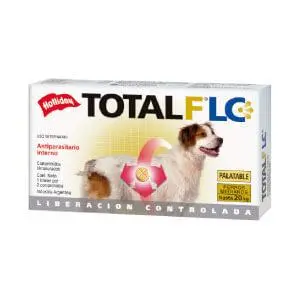 Desparasitante Para Perros Medianos Total Flc