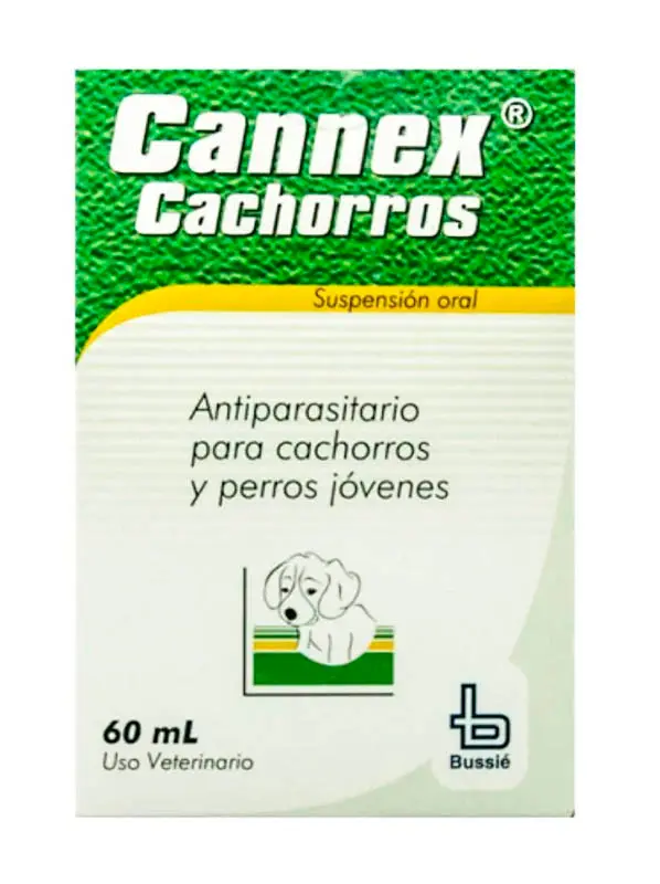 Desparasitante Perros Cahorros Cannex Oral Fco X 60 Ml