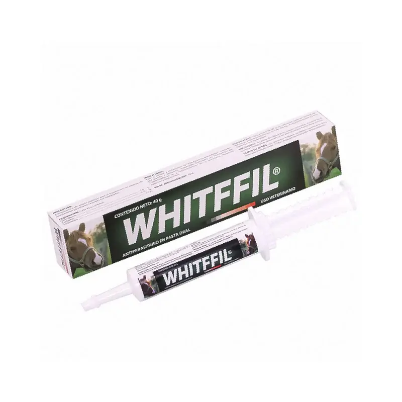 Desparasitante Whitffil Jeringa para Caballos