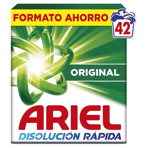 DETERGENTE ARIEL 40+4 CACITOS