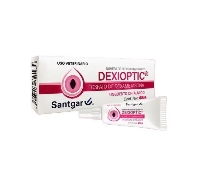 Dexioptic Ungüento oftálmico 5 gr SANTGAR (ANTES Dexivet)