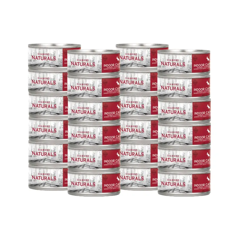 Diamond Indoor Cat Adult Hairball Control 156 G 24 Pz