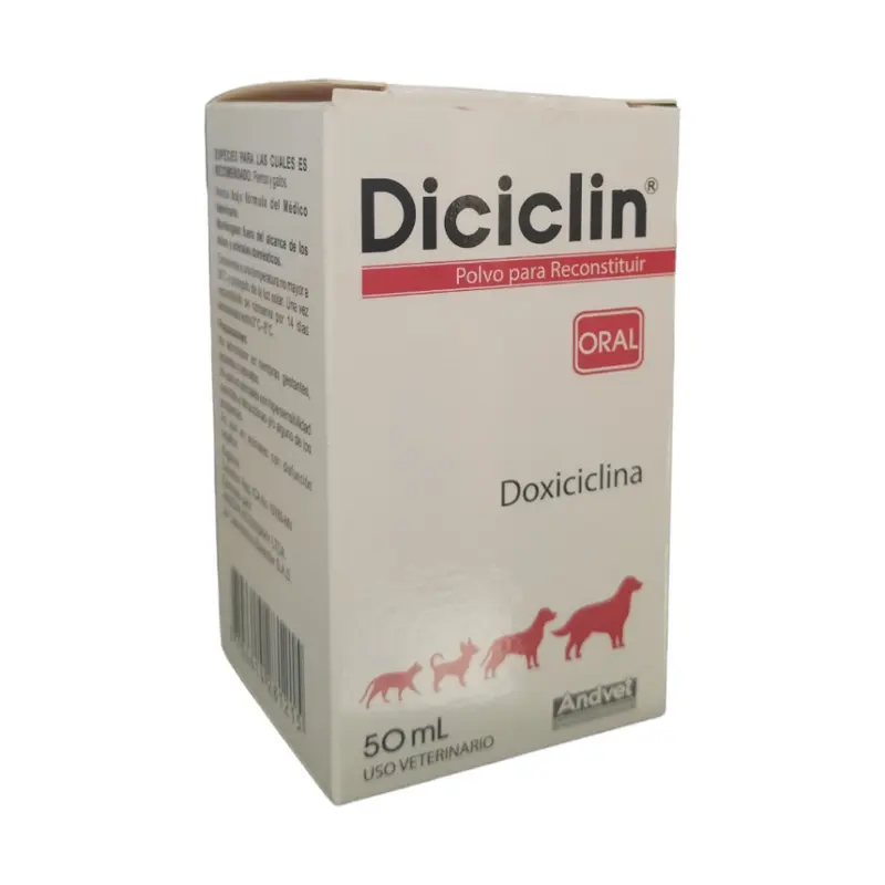 DICICLIN ORAL 50 ML (DOXICICLINA)