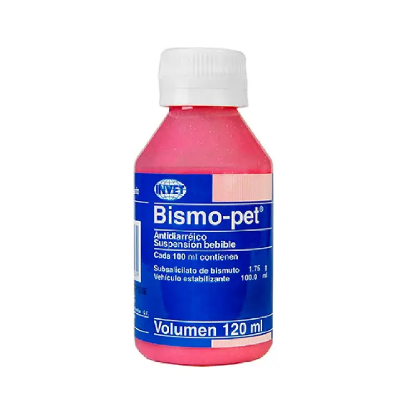Digestivo Perros y Gatos Bismo Pet Antidiarreico 120Ml