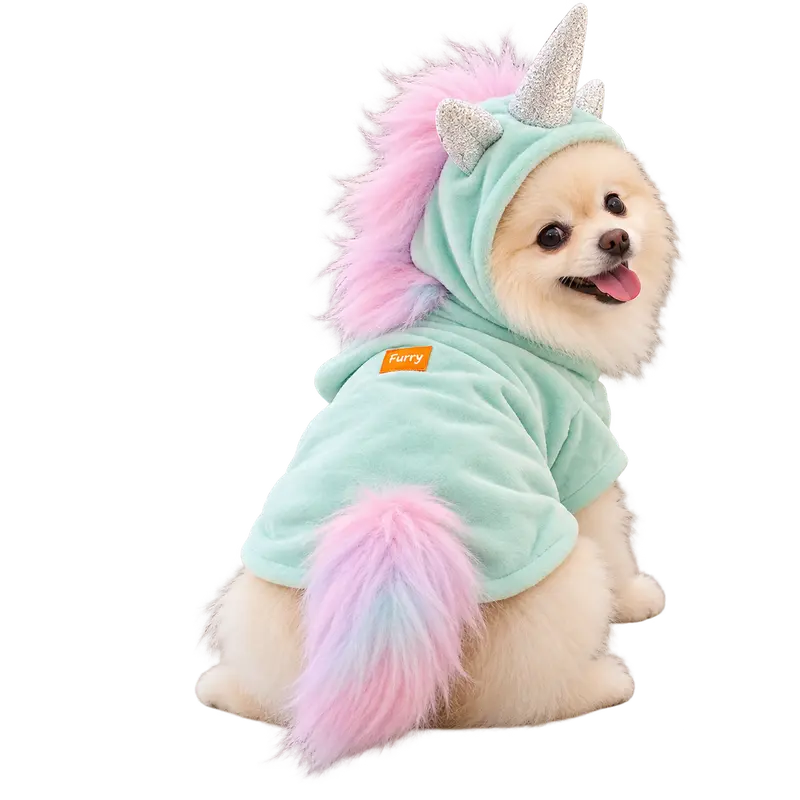 Disfraz de Unicornio Kanu Pet para Perro y Gato