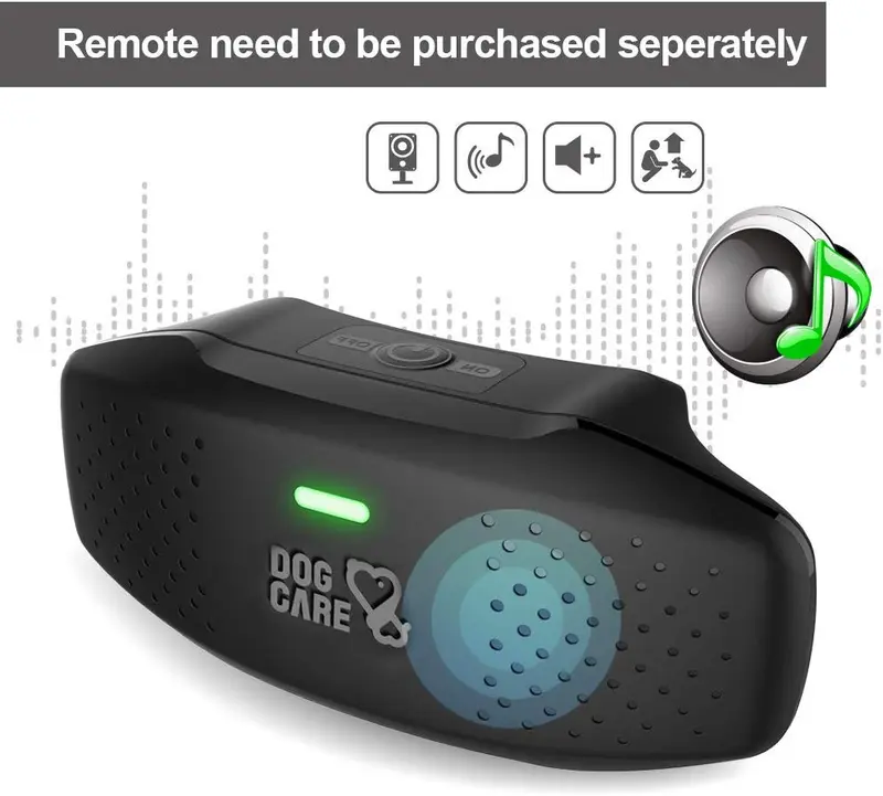 DOG CARE Dog Training Collar Receiver, TC05 Rechargeable Shock Collar Receiver, Waterproof Training Collar with Adjustable Collar Dog (10lbs-100lbs) (Remote Need to be Purchased Seperately)