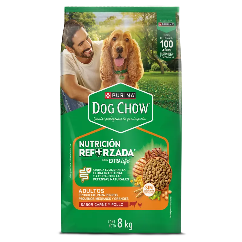 Dog chow adulto todos los tamaños