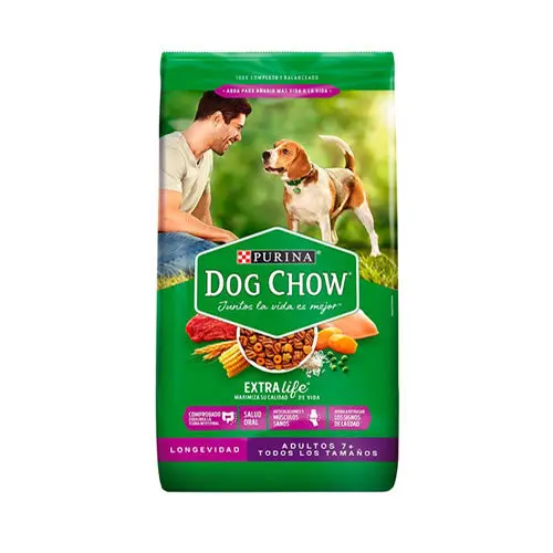 DOG CHOW LONGEVIDAD X 8 KG