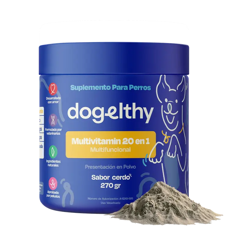 Dogelthy MULTIVITAMINICO 20 EN 1 Sabor Cerdo 270 gr ( Suplemento Nutricional )