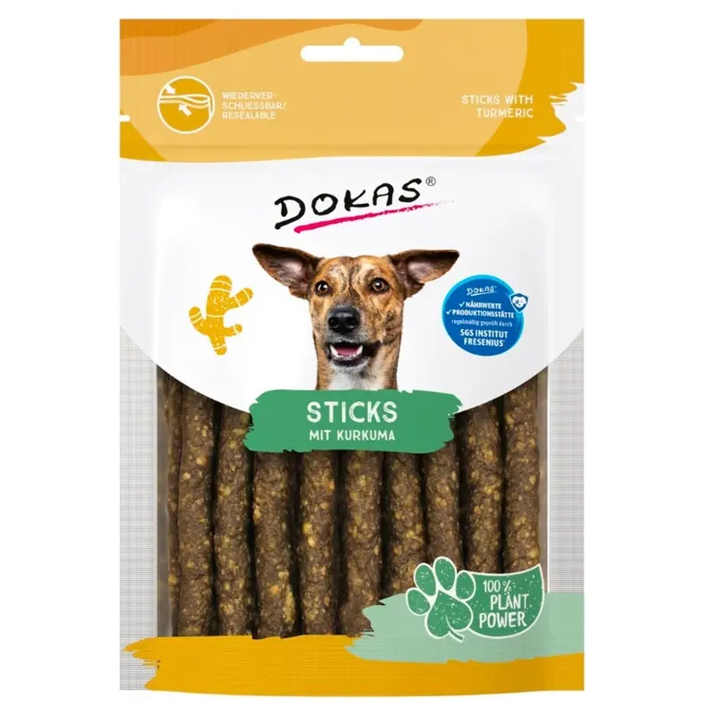 Dokas Palitos con cúrcuma 105gr