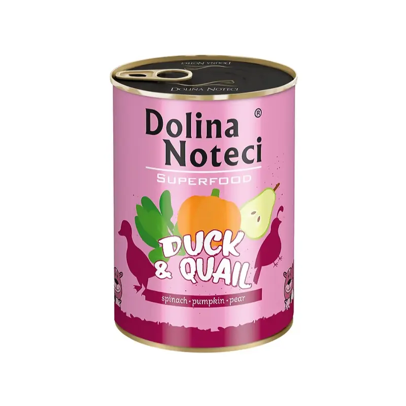 Dolina Noteci Superfood Pato Codorniz 400 g