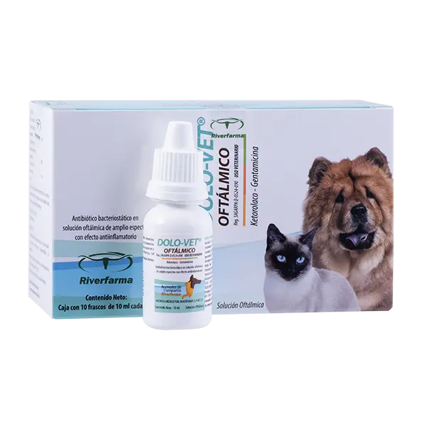 Dolo-Vet Oftalmico Frasco Gotero de 10 ml ( dolovet )