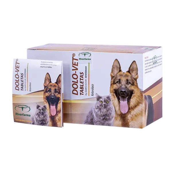 Dolo-Vet Tabletas Expedidor con 25 Carteras de 4 Tabletas c/u