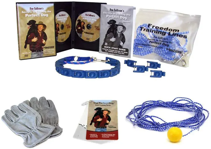 Don Sullivan's Secrets to Training the Perfect Dog System with DVD Set and Command Collar, Size Large