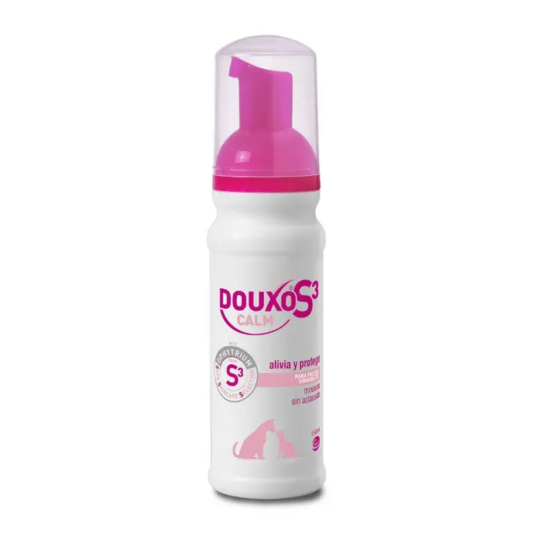 Douxo S3 Calm Mousse 150 ml | Cuidado Dermatológico para Pieles Sensibles