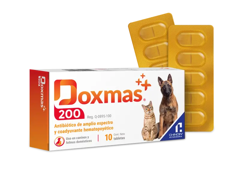 Doxmas 200 ( 10 tabletas ) doxiciclina