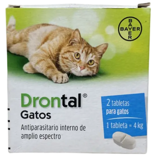 DRONTAL GATOS X 2 TAB