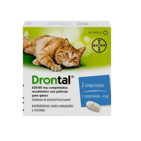 Drontal® Plus Gatos – Desparasitante Interno de Amplio Espectro