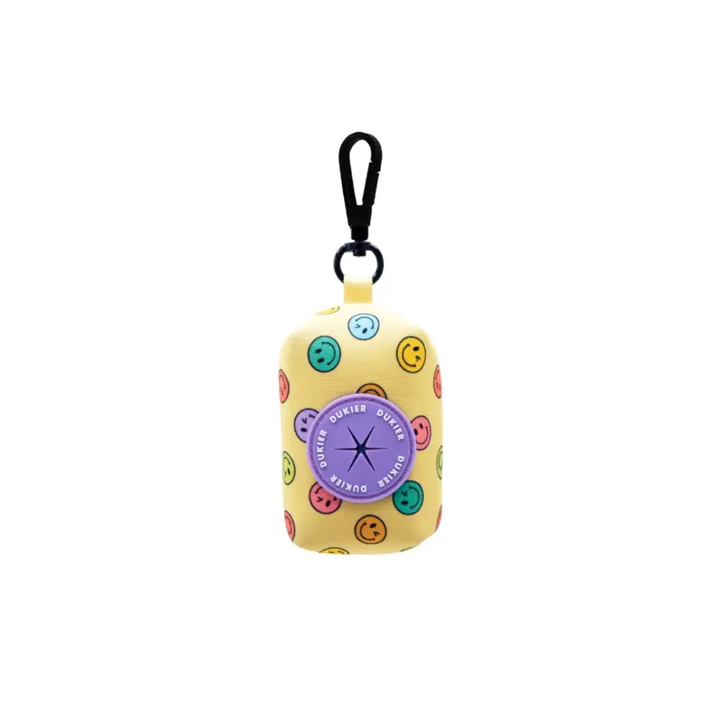 DUKIER Portabolsas Smiley para perros