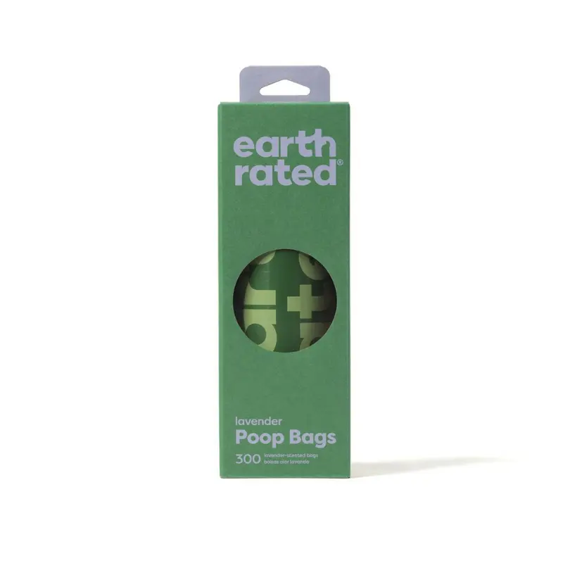 EARTH RATED Bolsas Lavanda 300 uds para perros