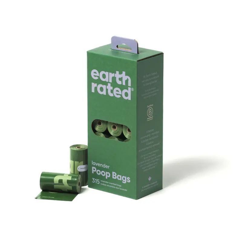 EARTH RATED Bolsas Lavanda 315 uds para perros