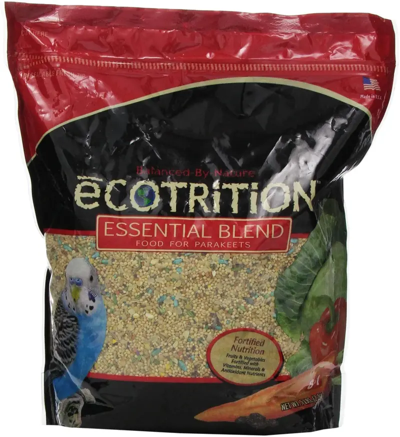 ecotrition a2105 Essential mezcla dieta Bird Food – Bolsa de para Parakeets, 5-pound
