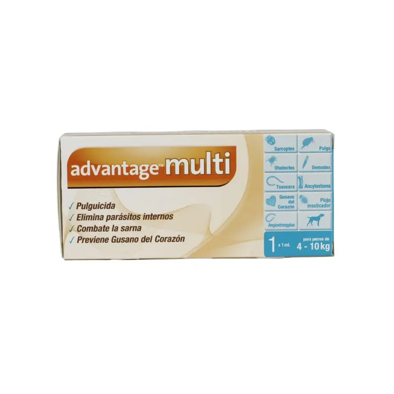 Elanco Advantage Multi Perros 4-10Kg 1Ml