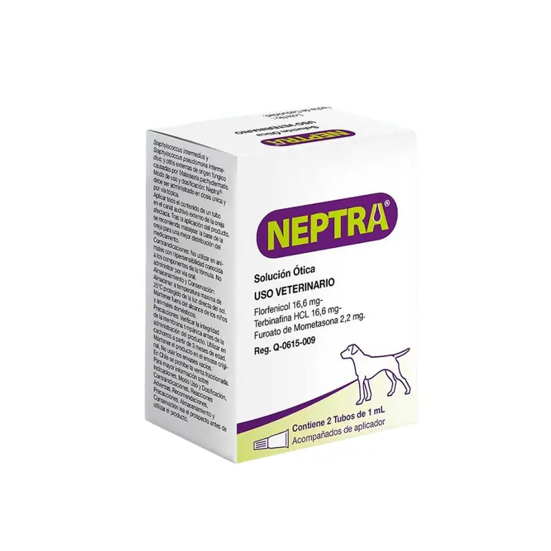 Elanco Neptra Solucion Otica 2 X 1.0Ml