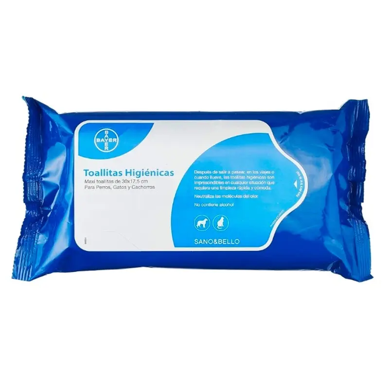 Elanco Toallitas Húmedas para perros y gatos
