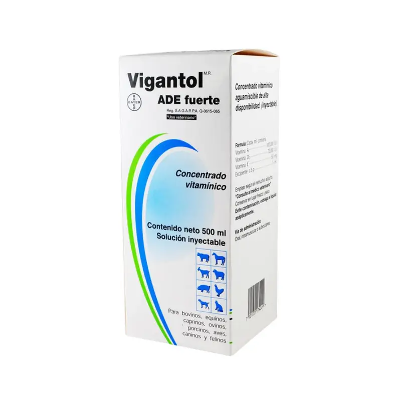 Elanco Vigantol Inyectable 25 Ml Vit A, D3, E
