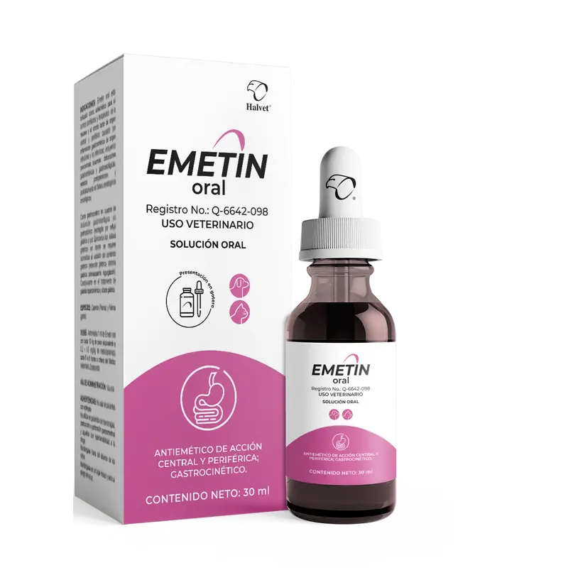 Emetin Oral 30 mL (Metoproclamida)